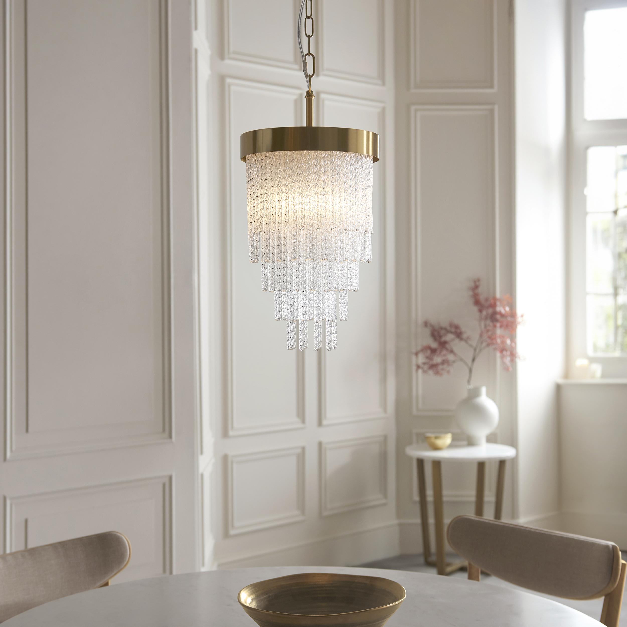 BRUSH BRASS PENDANT