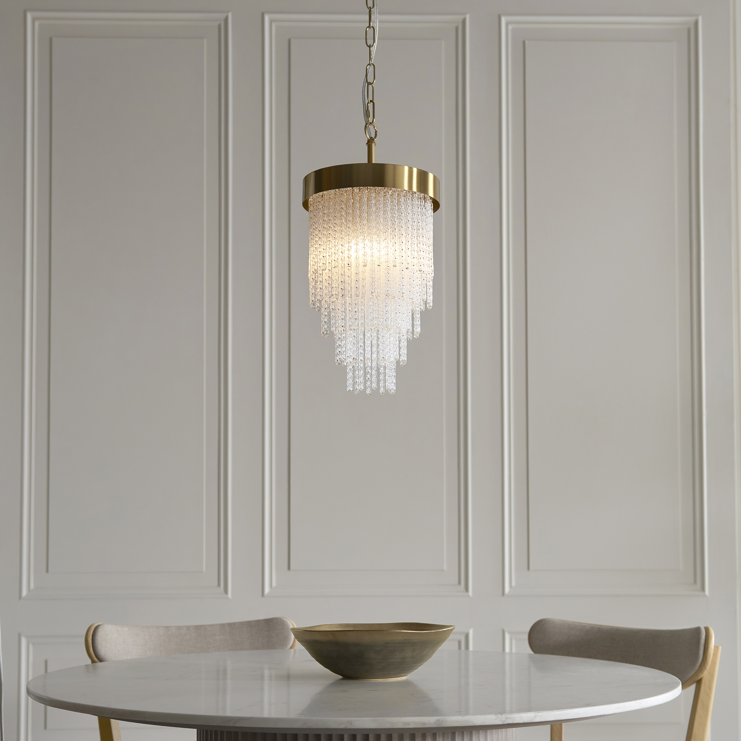 BRUSH BRASS PENDANT