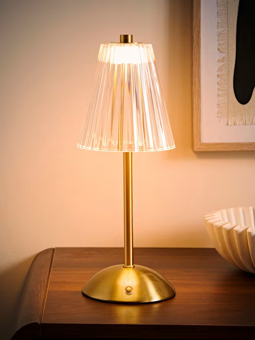 GOLD RECHARGE TABLE LAMP