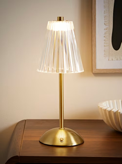 GOLD RECHARGE TABLE LAMP