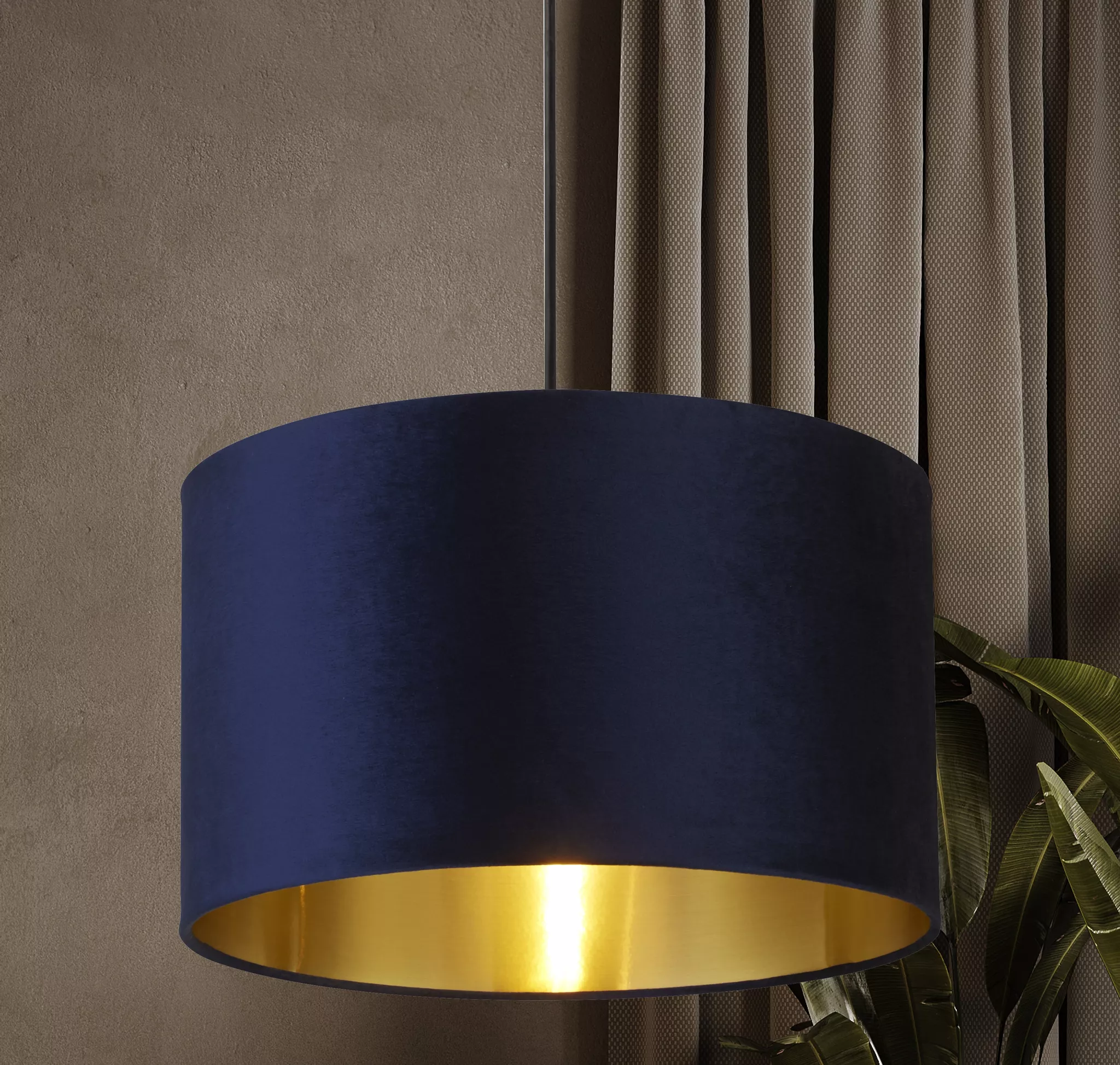 Searchlight 31040AZ Shade Nvy 40cm