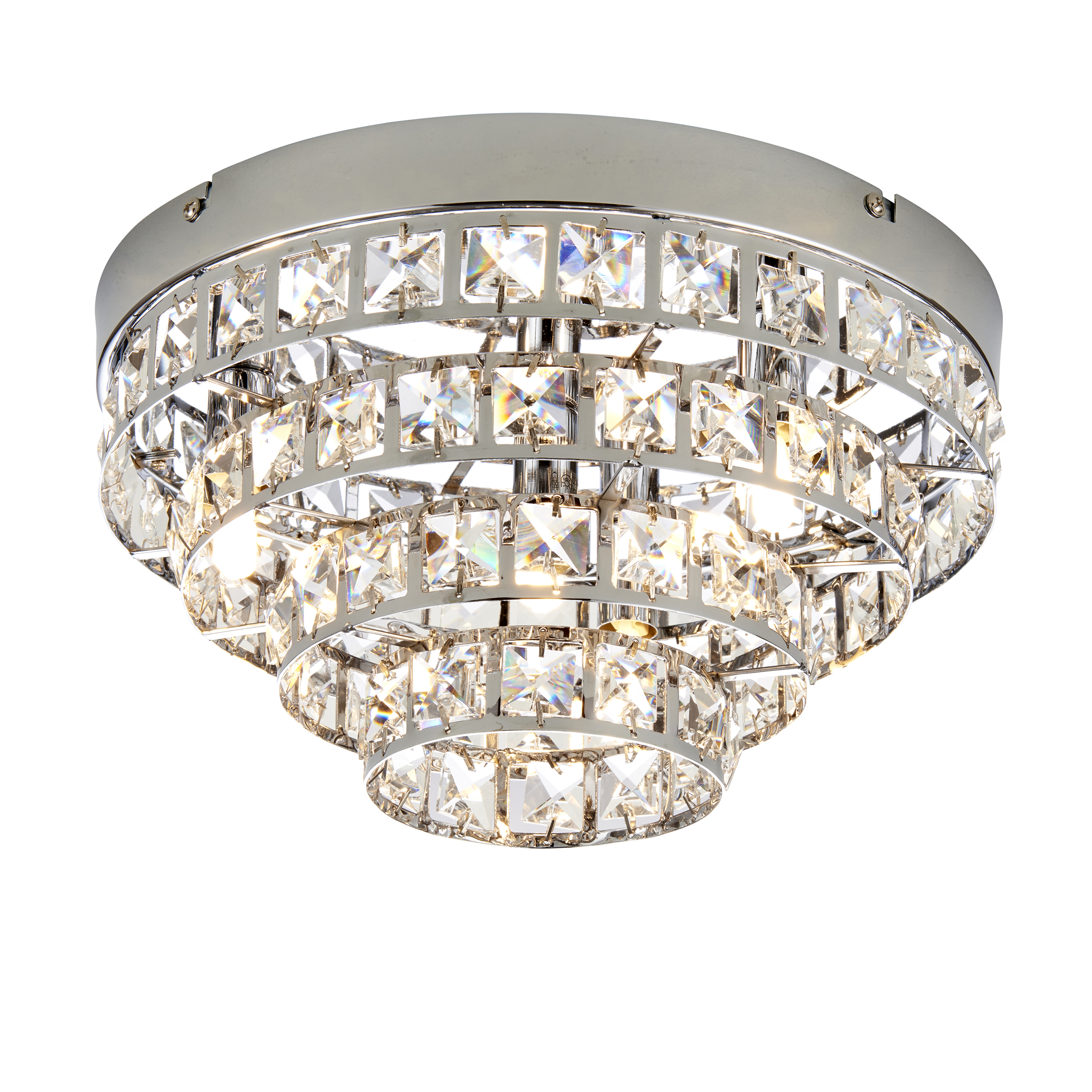 CHROME FLUSH CEILING