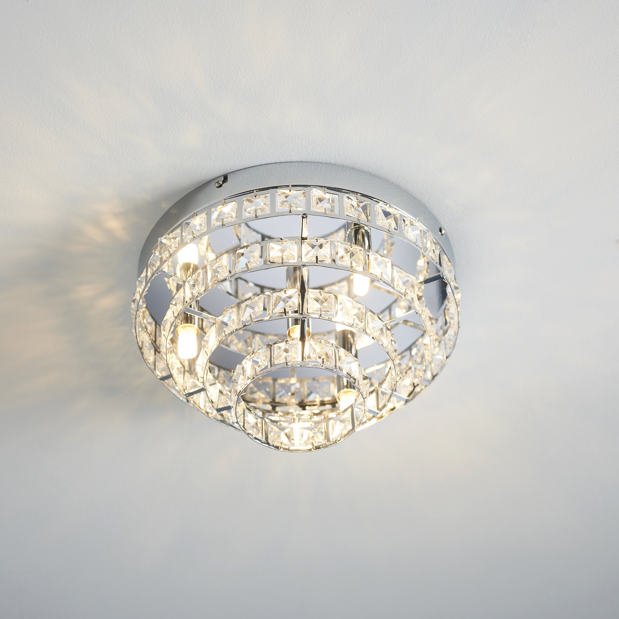 CHROME FLUSH CEILING