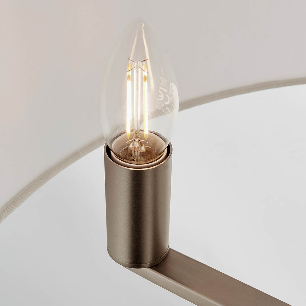 3 LIGHT PENDANT SATIN ST