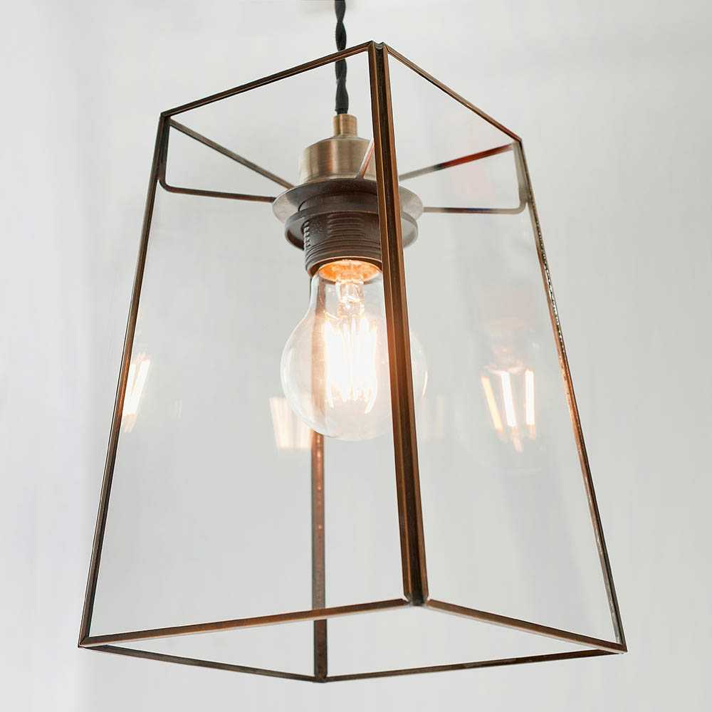 ANTIQUE BRASS PENDANT
