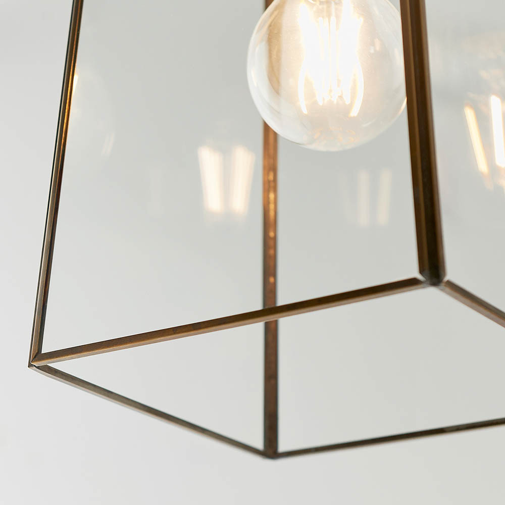 ANTIQUE BRASS PENDANT
