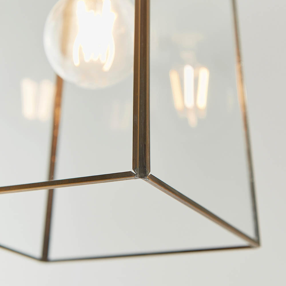 ANTIQUE BRASS PENDANT