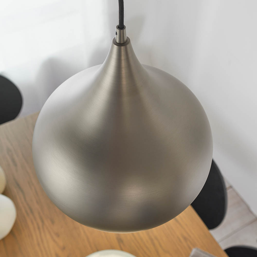 MATT NICKEL LED PENDANT