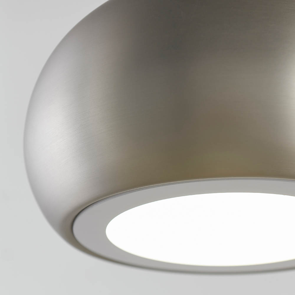MATT NICKEL LED PENDANT