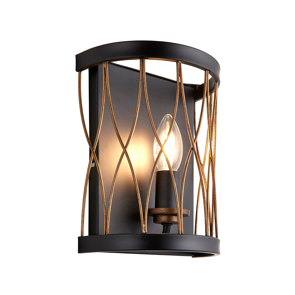 BLACK BRONZE WALL E14