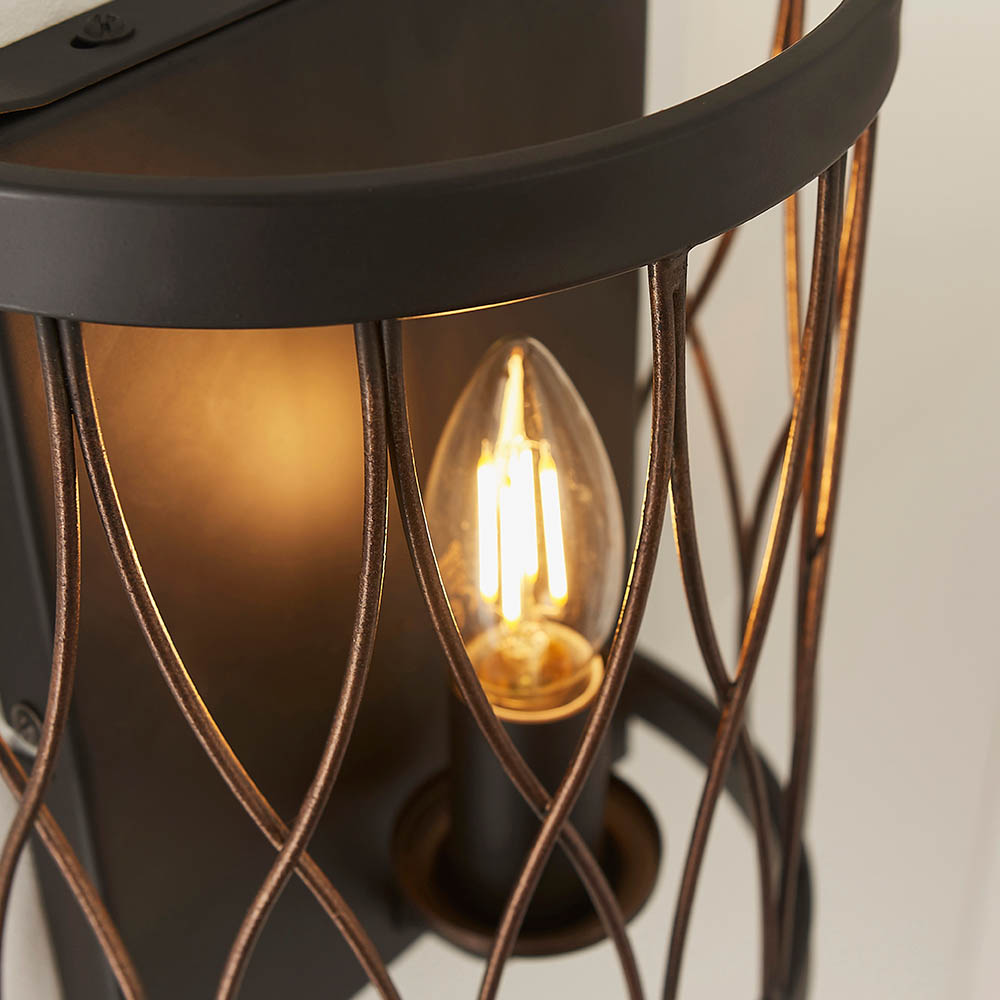 BLACK BRONZE WALL E14
