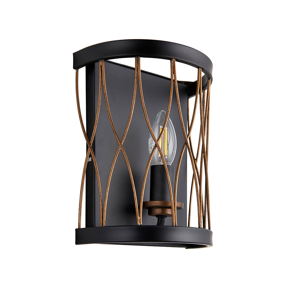 BLACK BRONZE WALL E14