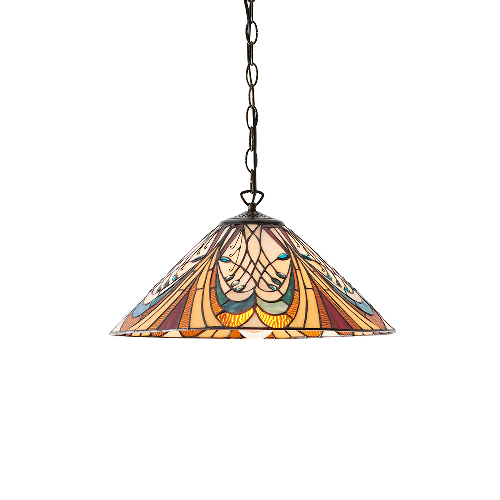 TIFFANY GLASS PENDANT