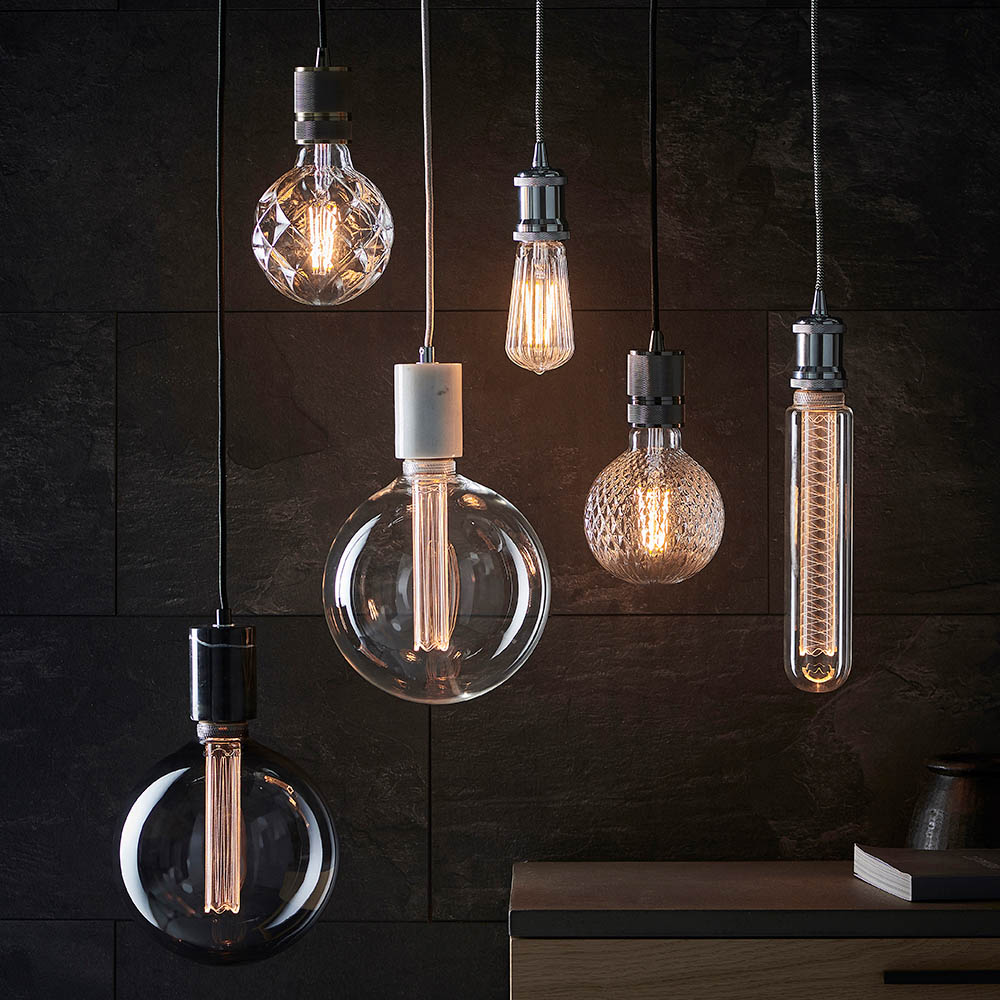 1.5M BLK FABRIC PENDANT