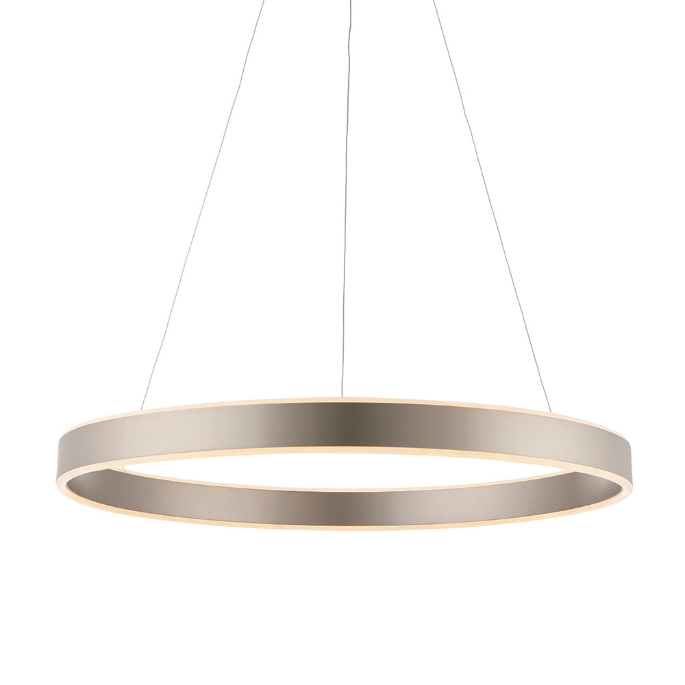 LOOP PENDANT NICKEL
