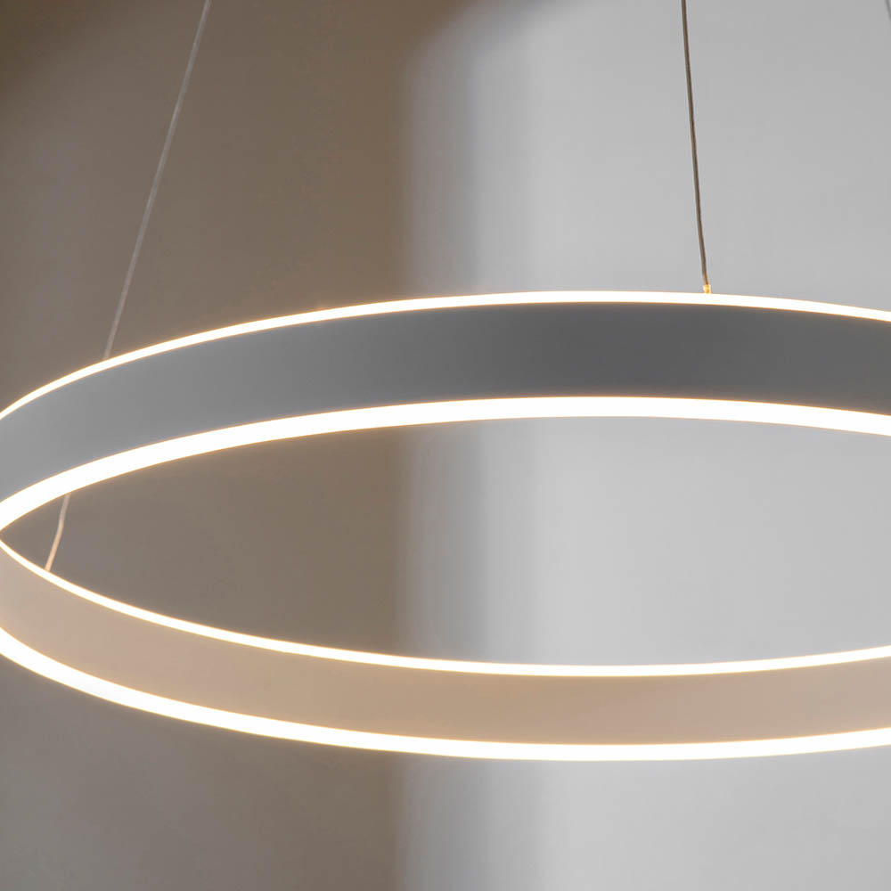 LOOP PENDANT NICKEL