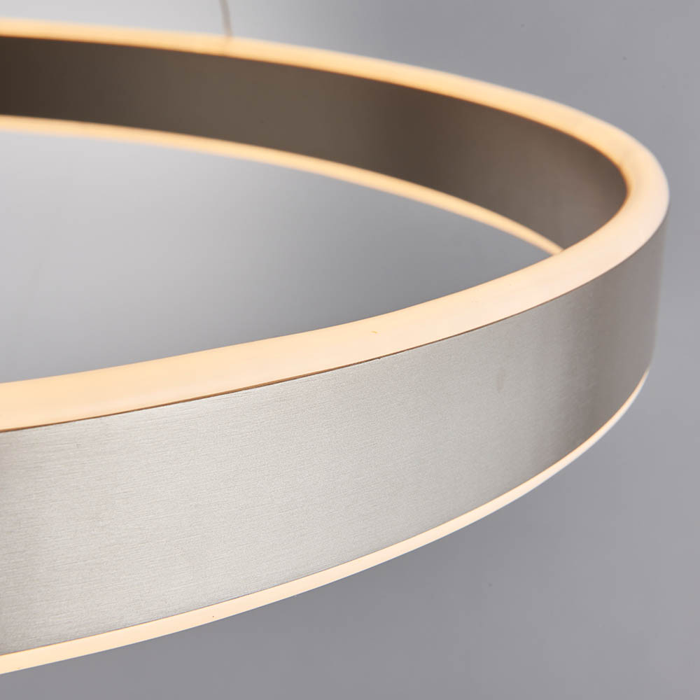LOOP PENDANT NICKEL