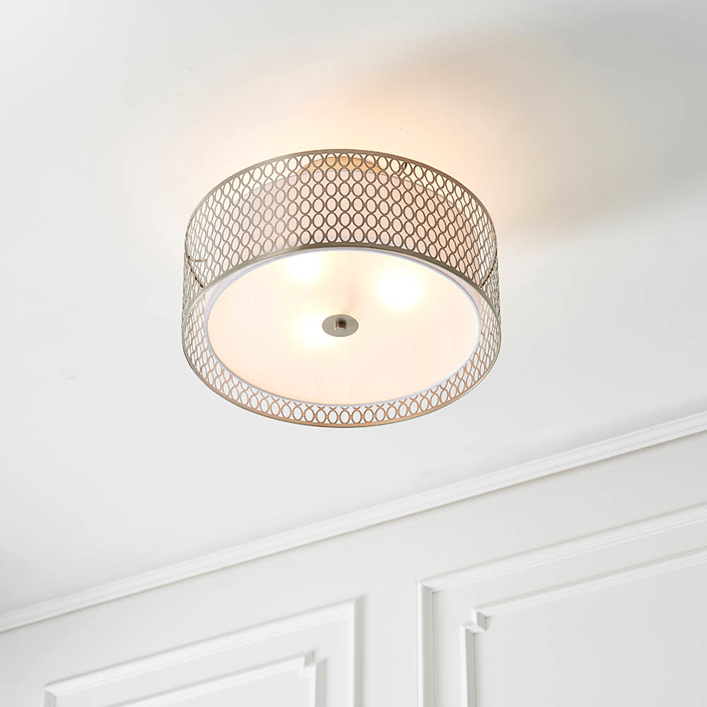 3 LIGHT SEMI-FLUSH S/N