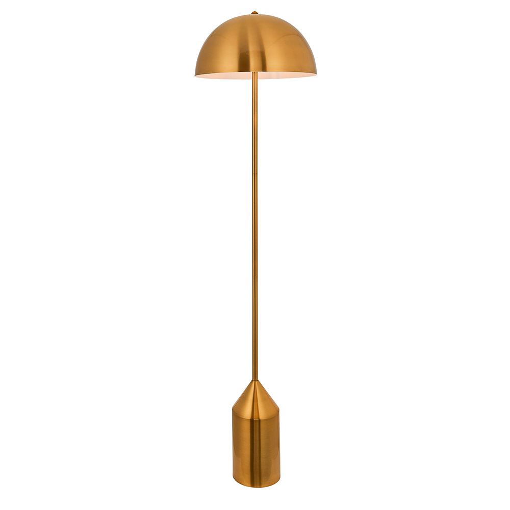 ANTIQUE BRASS FLOOR LAMP
