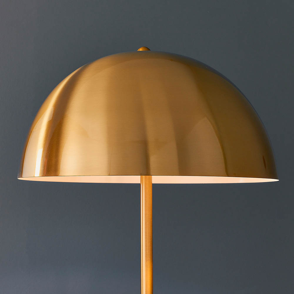 ANTIQUE BRASS FLOOR LAMP