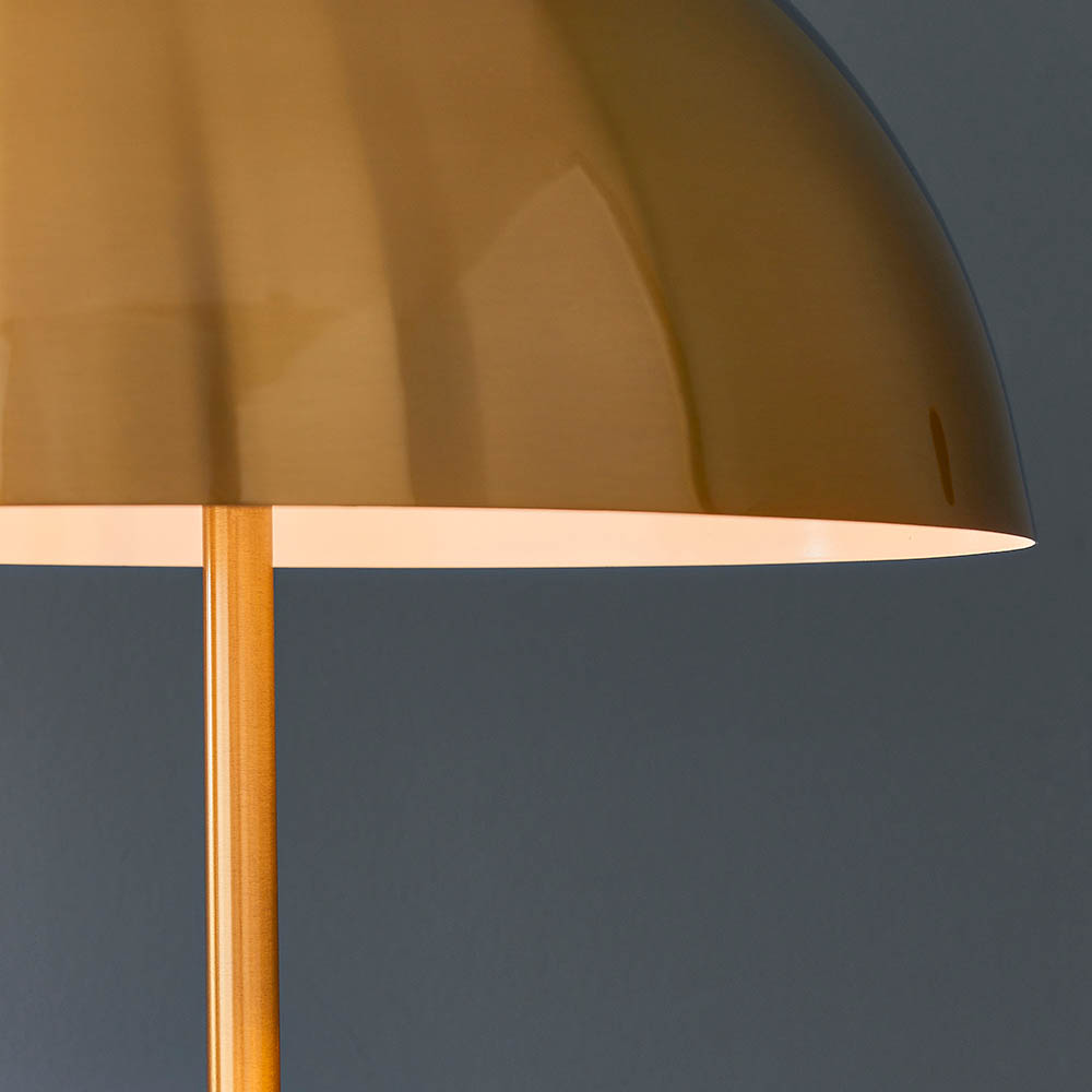 ANTIQUE BRASS FLOOR LAMP