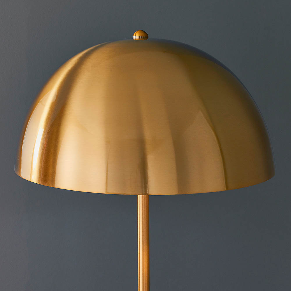 ANTIQUE BRASS FLOOR LAMP