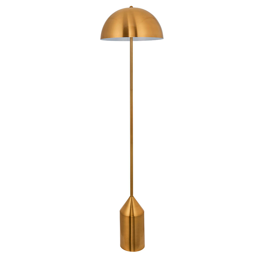 ANTIQUE BRASS FLOOR LAMP