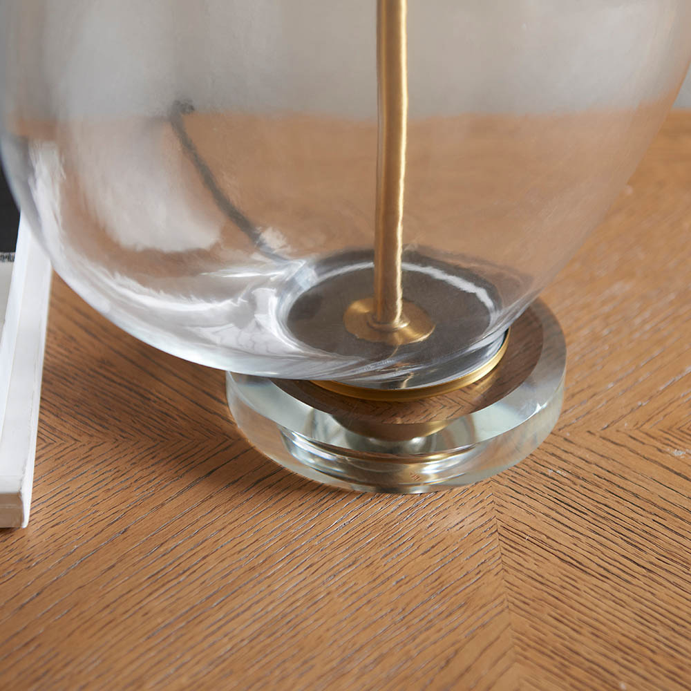 ANT BRASS & BLACK LAMP