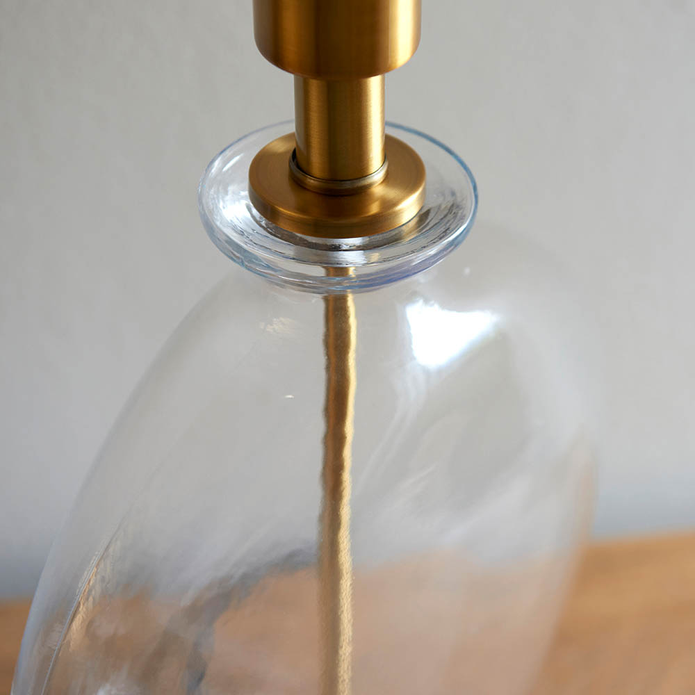 ANT BRASS & BLACK LAMP