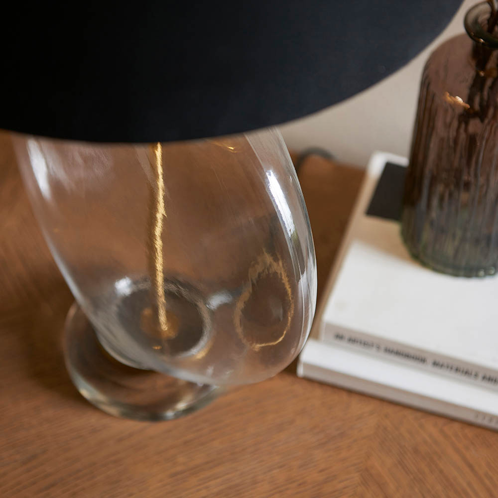 ANT BRASS & BLACK LAMP