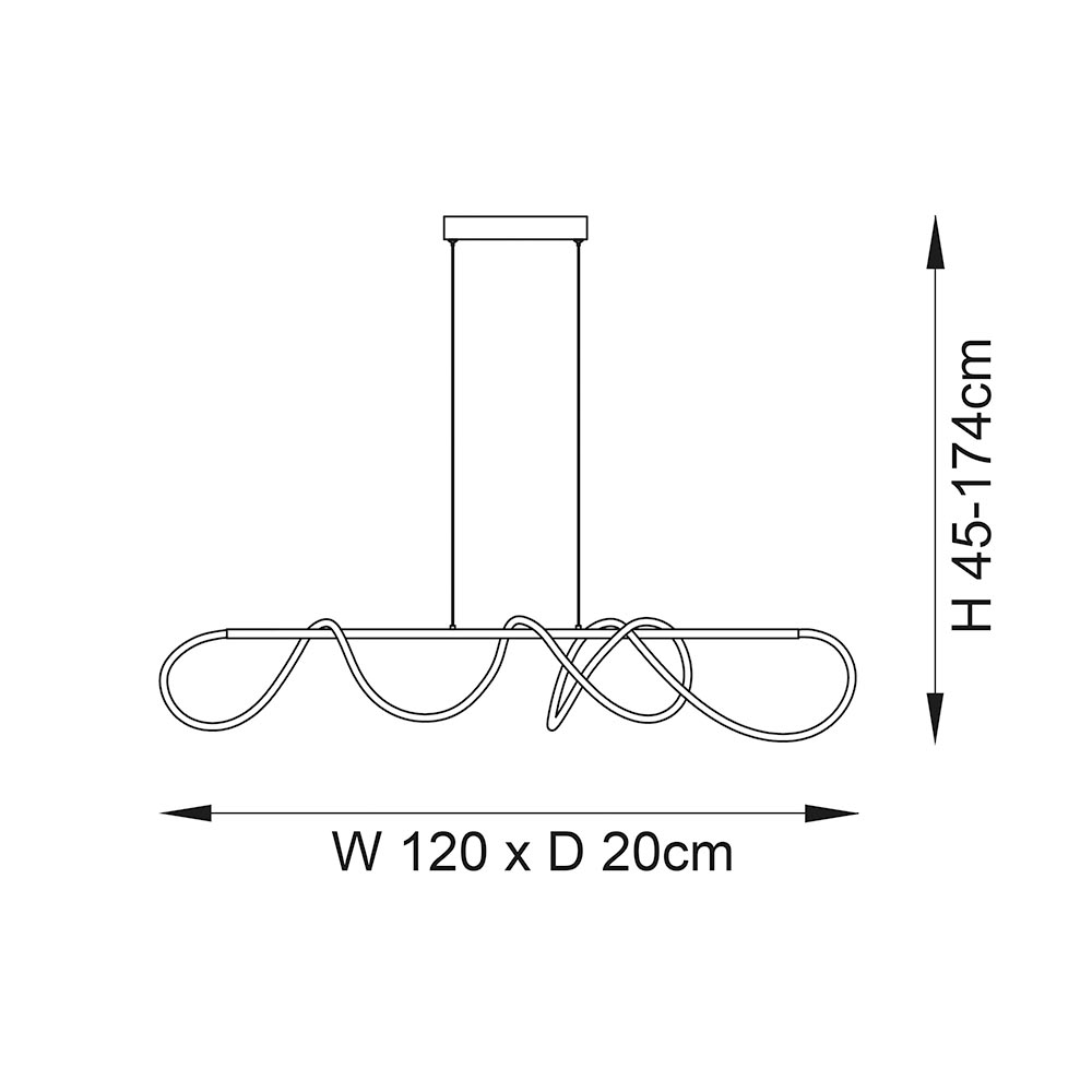 1200MMS LINEAR PENDANT