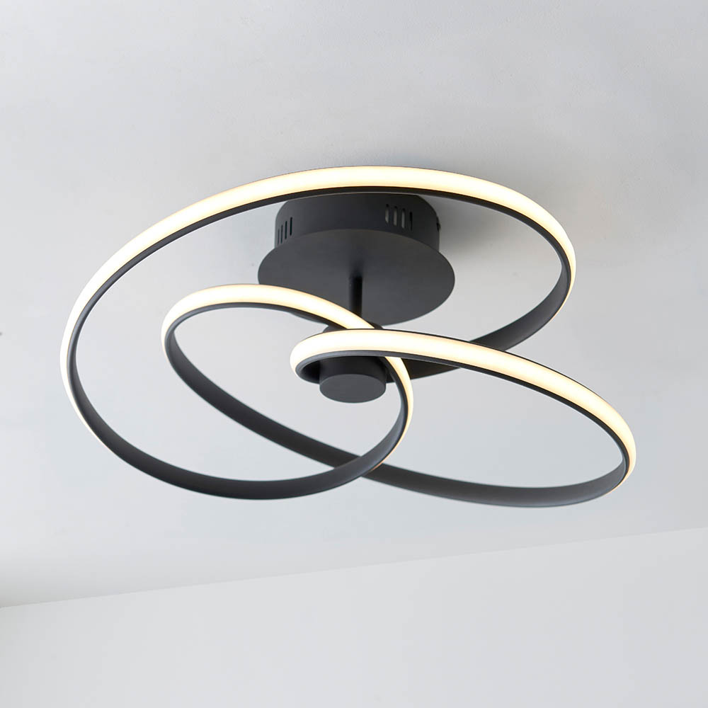 BLK/WHITE LED LOOP 27K