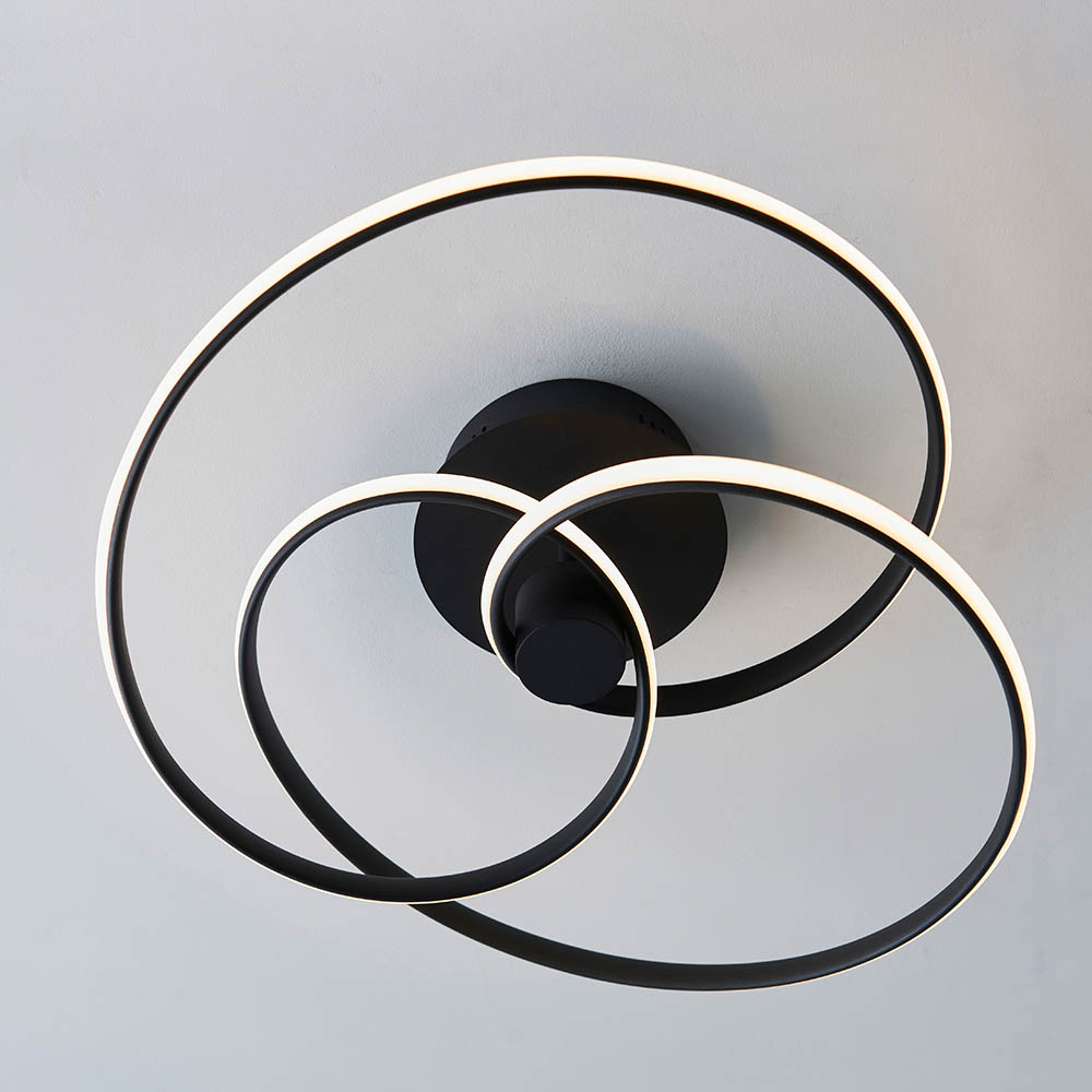 BLK/WHITE LED LOOP 27K