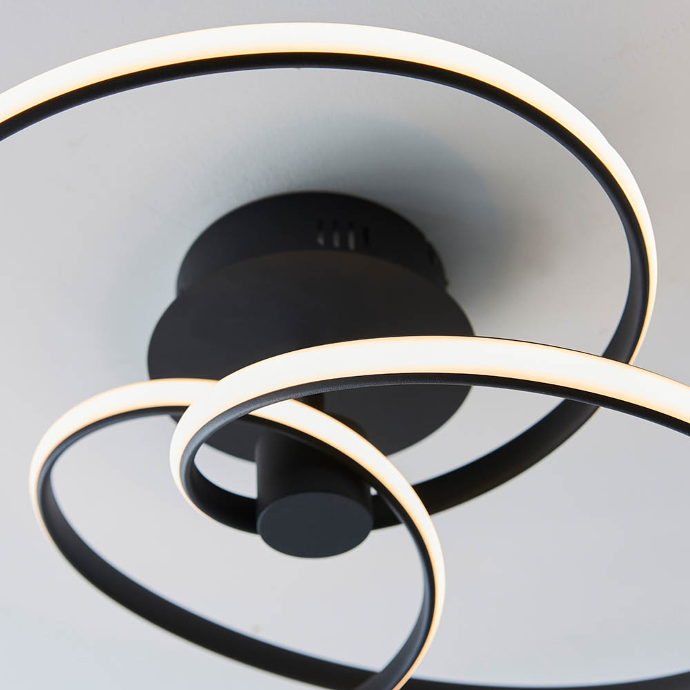 BLK/WHITE LED LOOP 27K