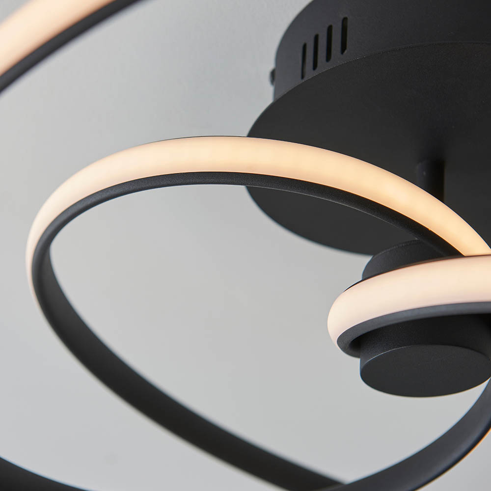 BLK/WHITE LED LOOP 27K