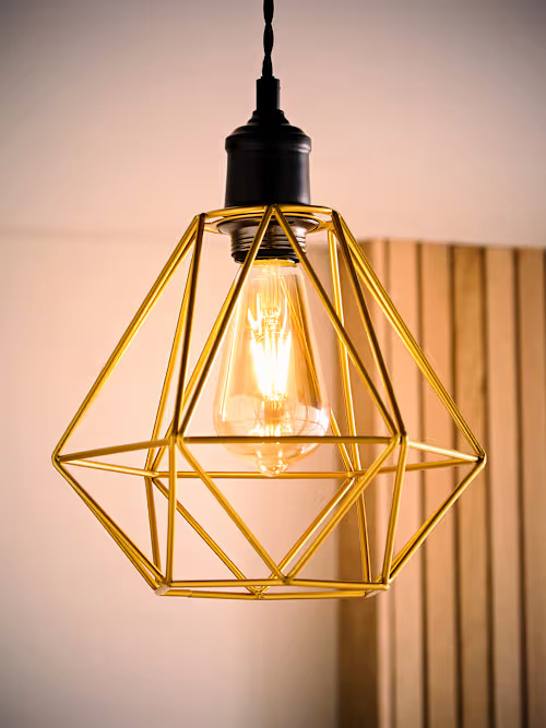 COPPER CAGE SHADE