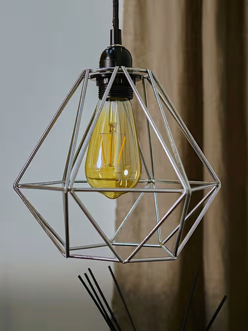 CHROME CAGE SHADE