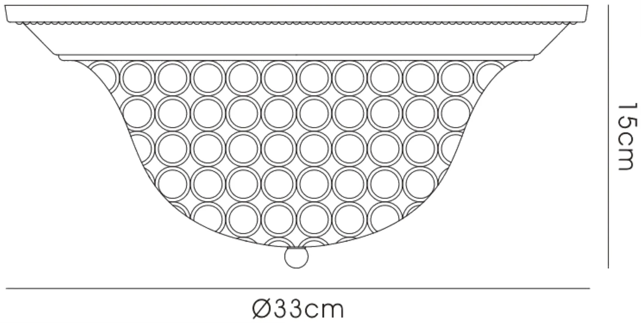CRYSTAL DOME FITTING PTR