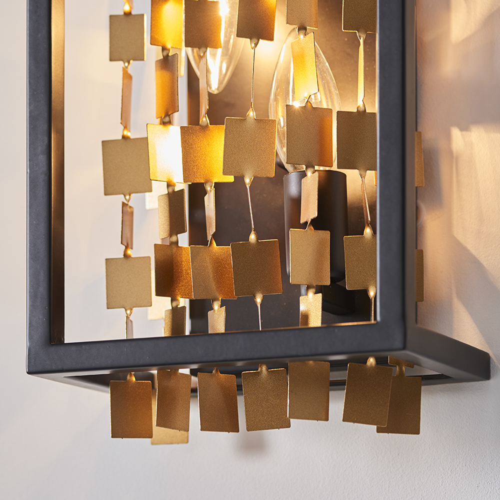 2XE14 BLACK GOLD WALL