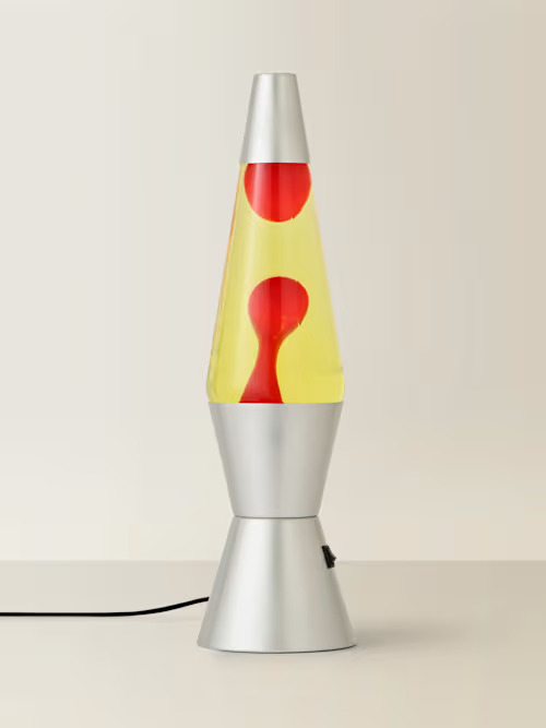 LAVA LAMP YELLOW