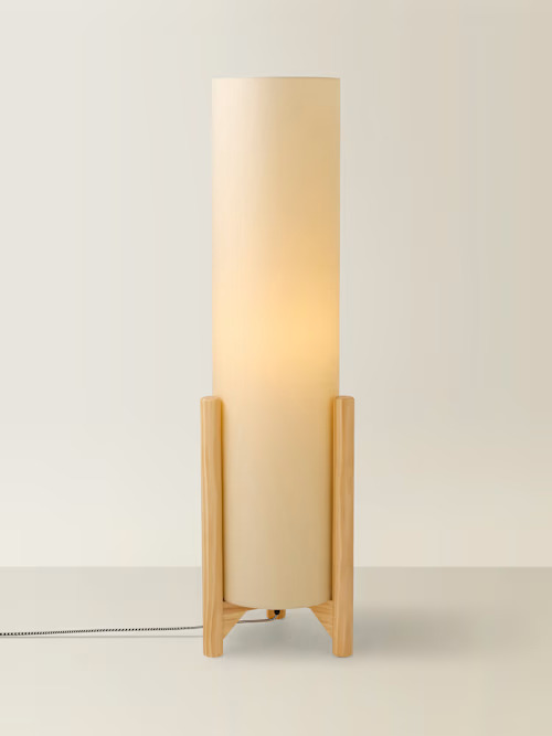 NATURAL  MIDI FLOOR LAMP
