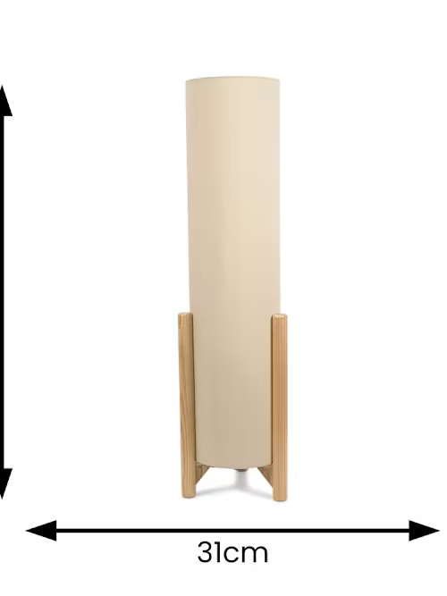 NATURAL  MIDI FLOOR LAMP