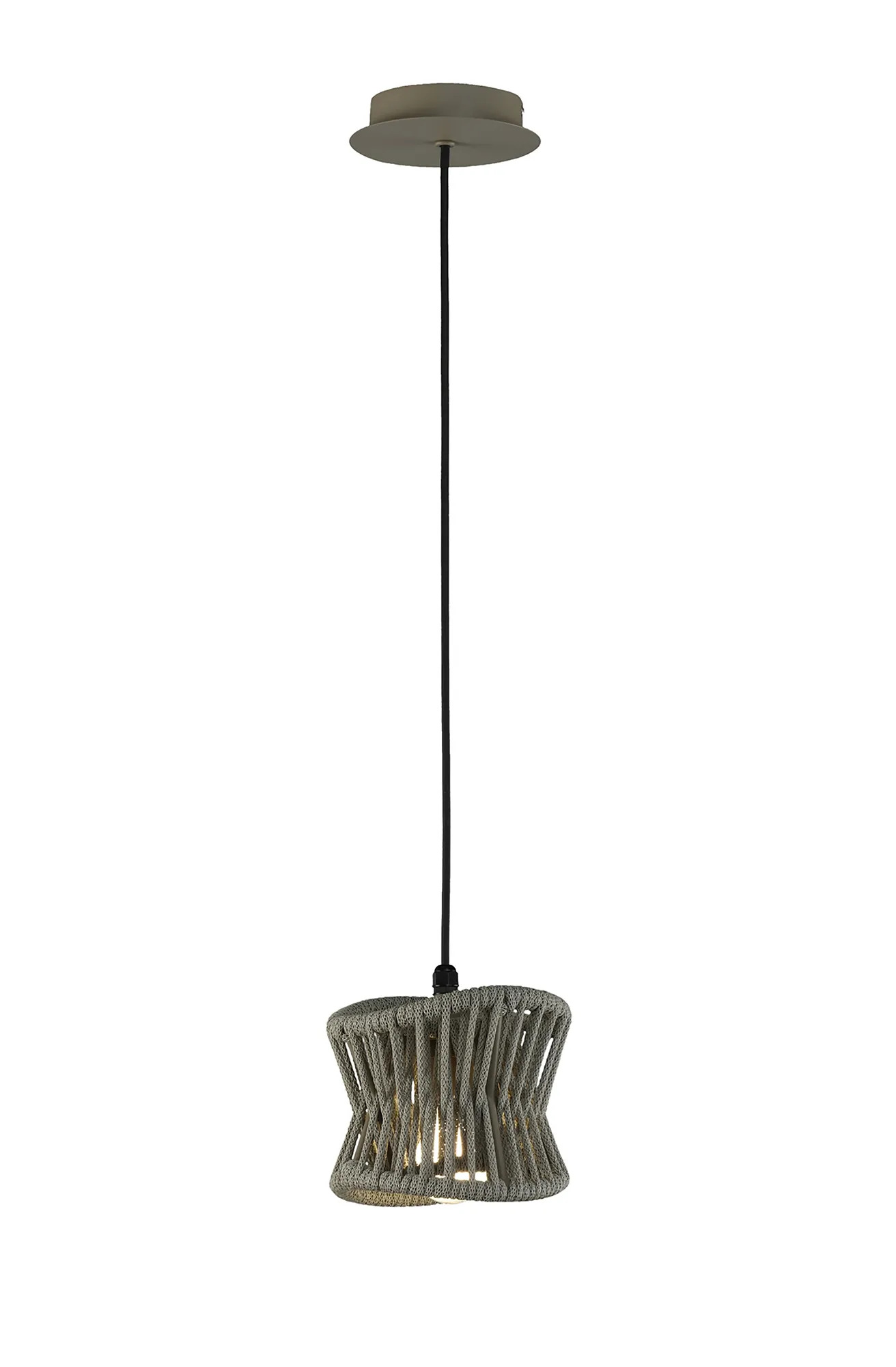 BEIGE E27 PENDANT