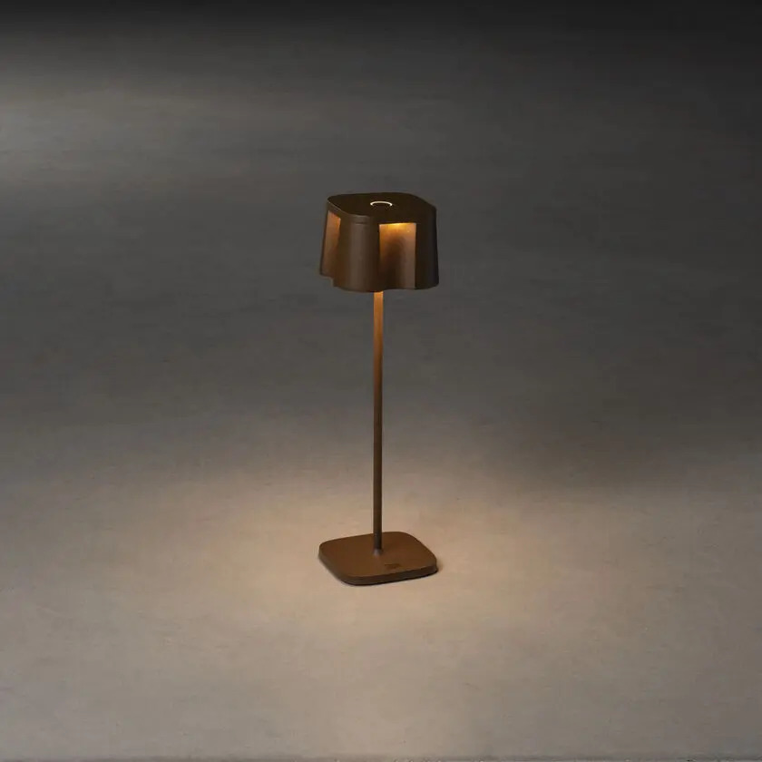 USB TABLE LAMP RUST