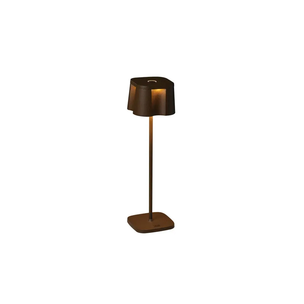USB TABLE LAMP RUST
