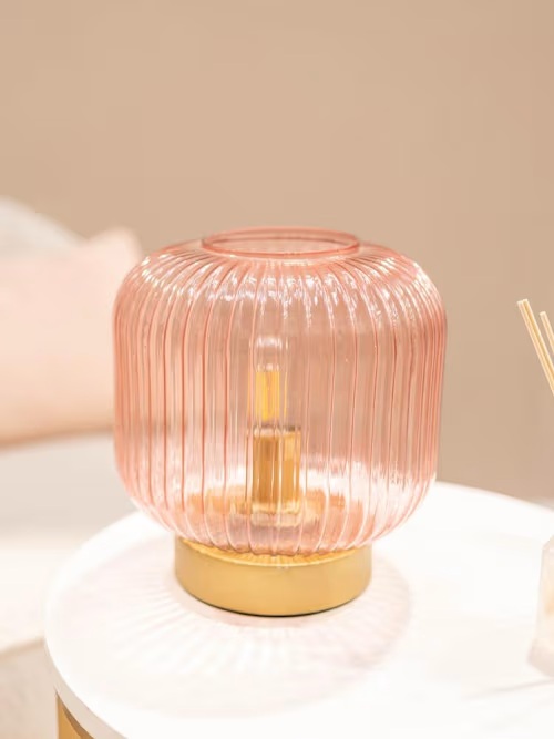 BATTERY GLASS TABLE LAMP