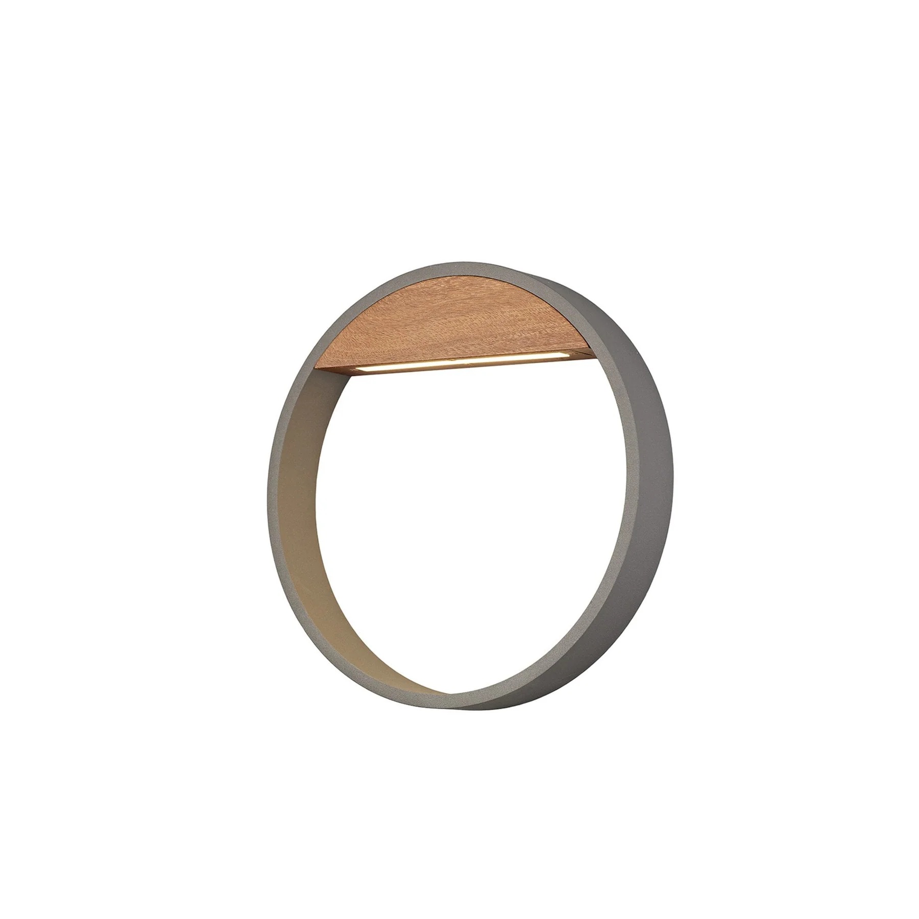 10W 3K WALNUT WALL LIGHT