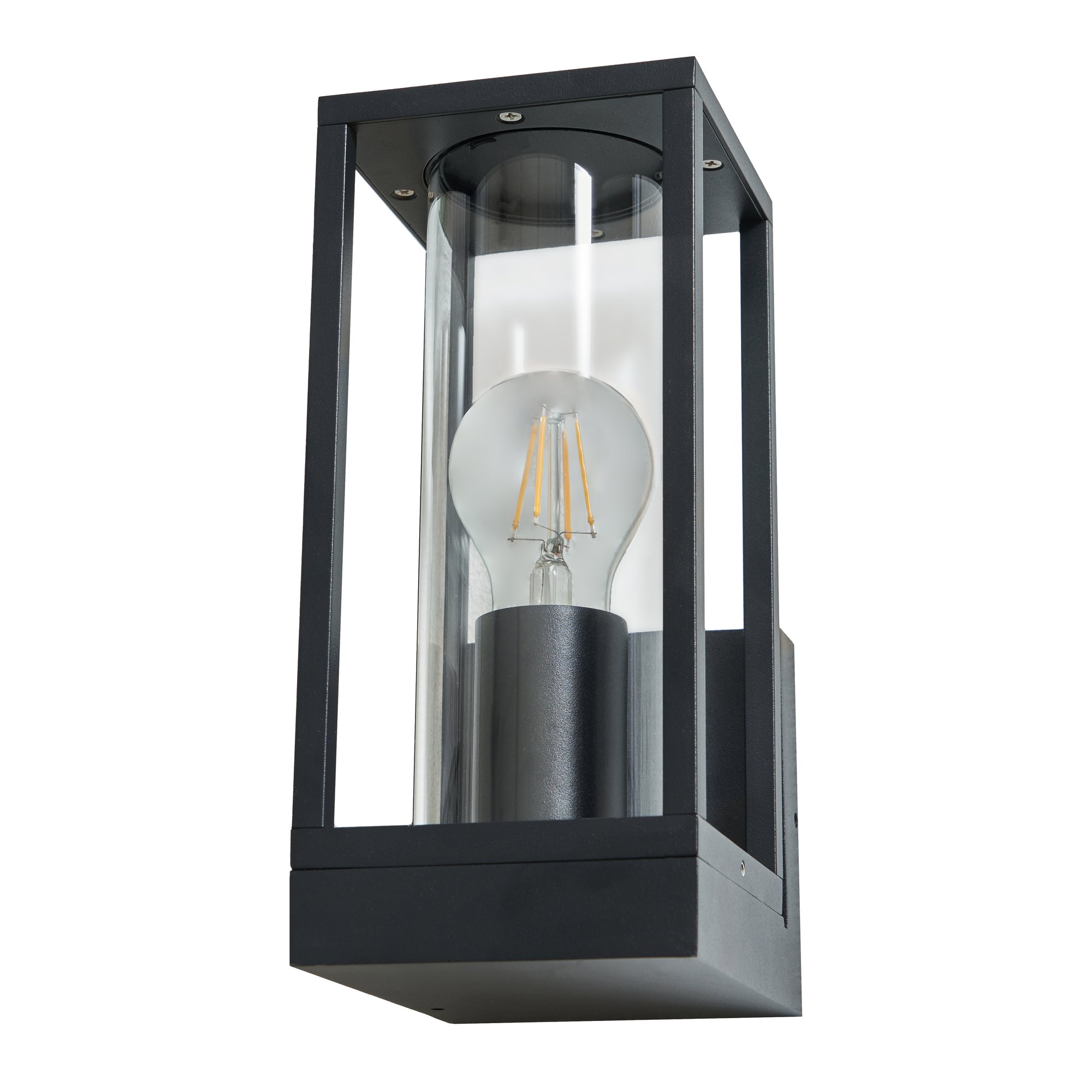 Forum ZN-46033-BLK Harmby Wall Lantern