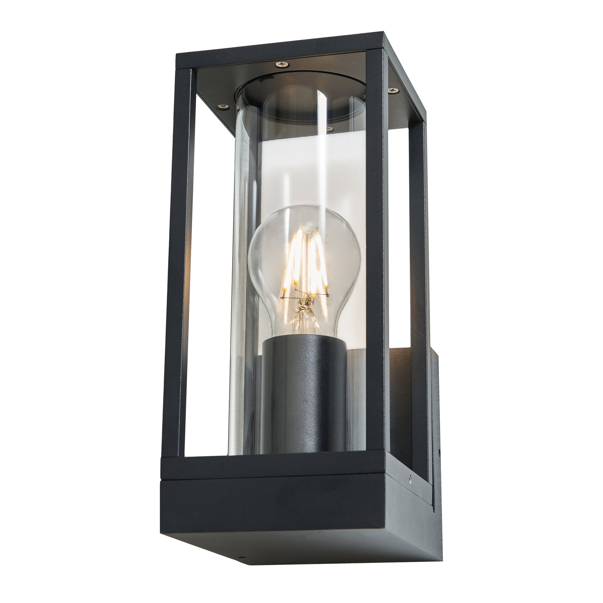 Forum ZN-46033-BLK Harmby Wall Lantern