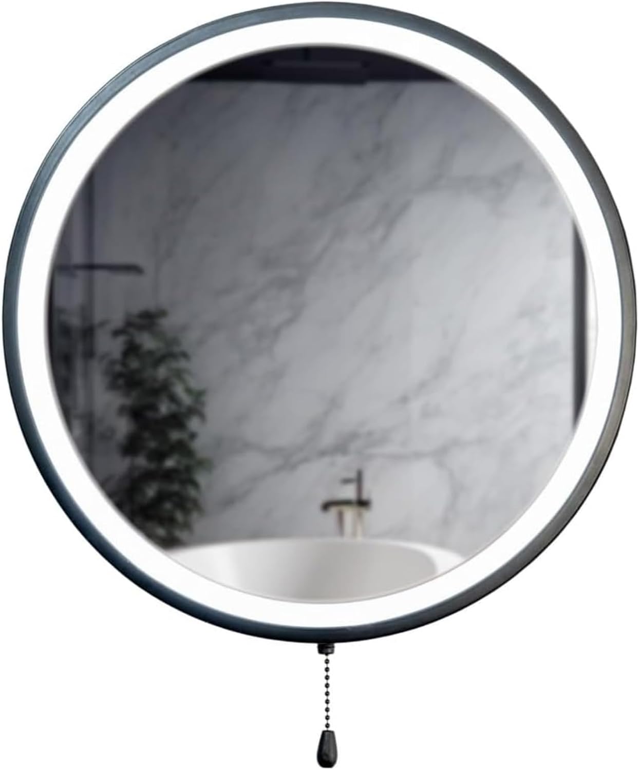 BATTERY CIRCULAR MIRROR